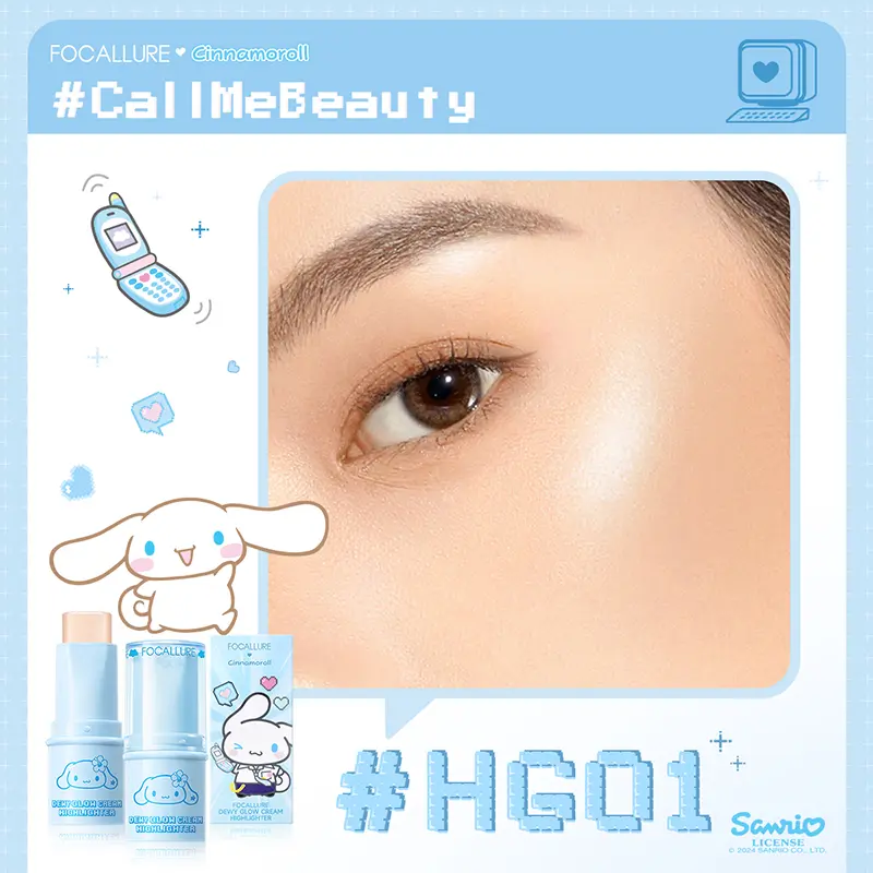 Follacure x Sanrio makeup and beauty items